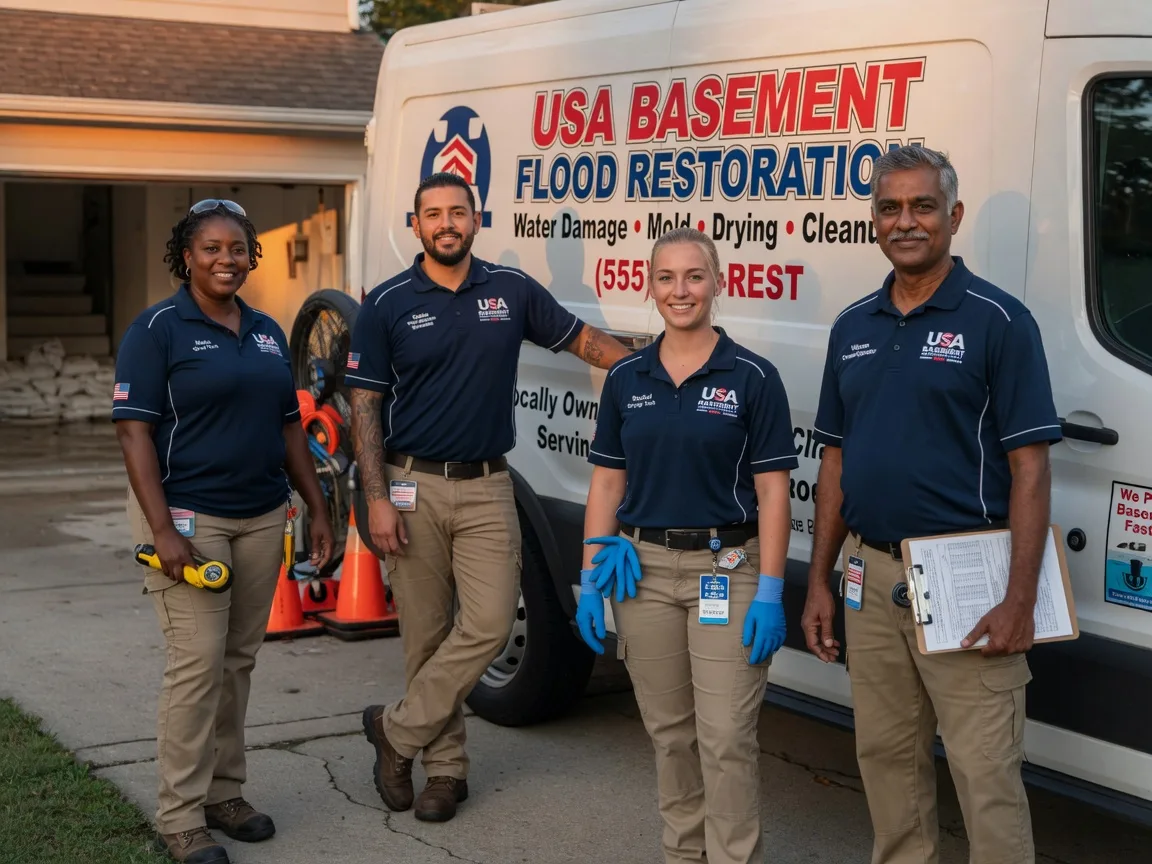 Basement Flood Cleanup company in Wolcottville, IN